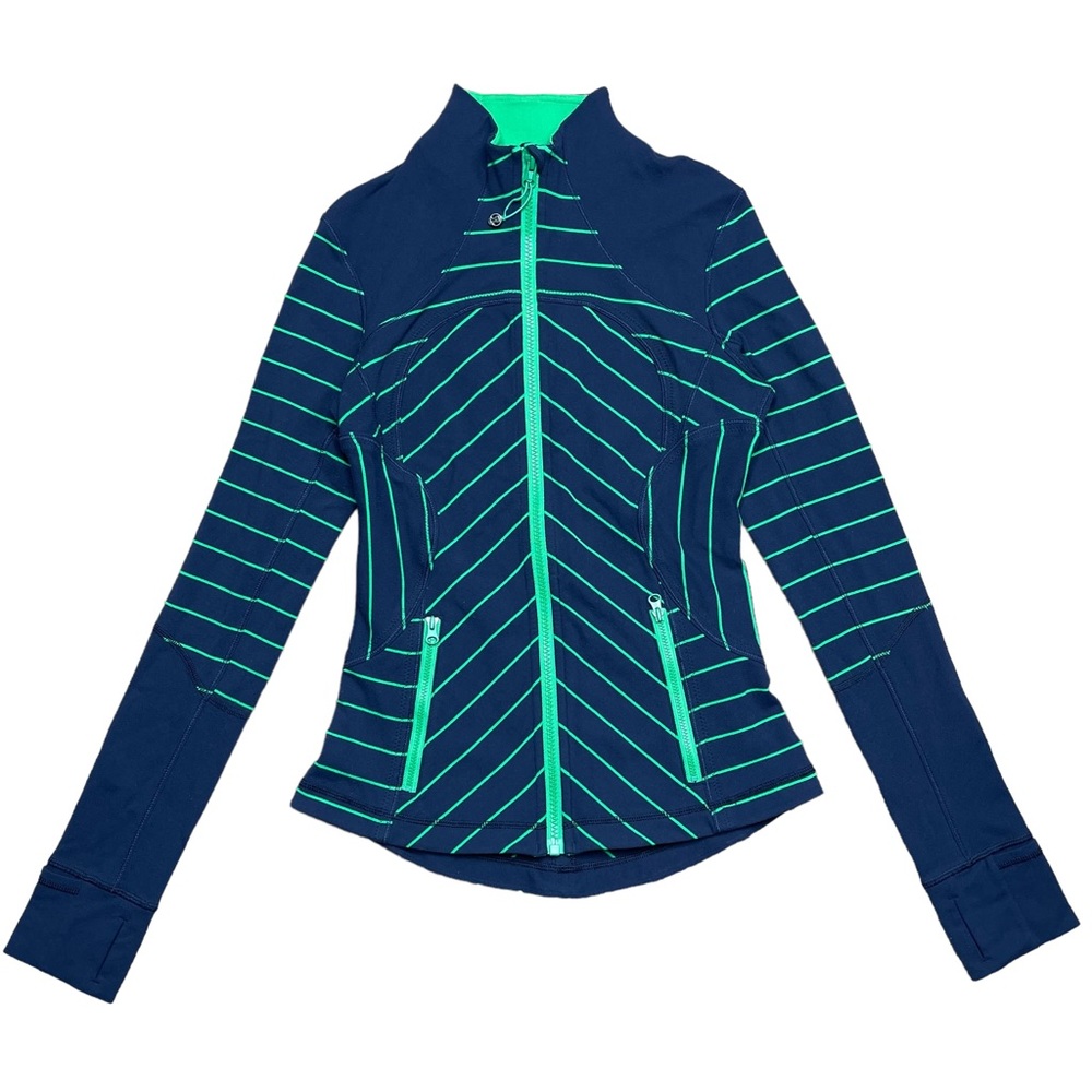 Lululemon Forme Jacket 2 Slalom Stripe Inkwell